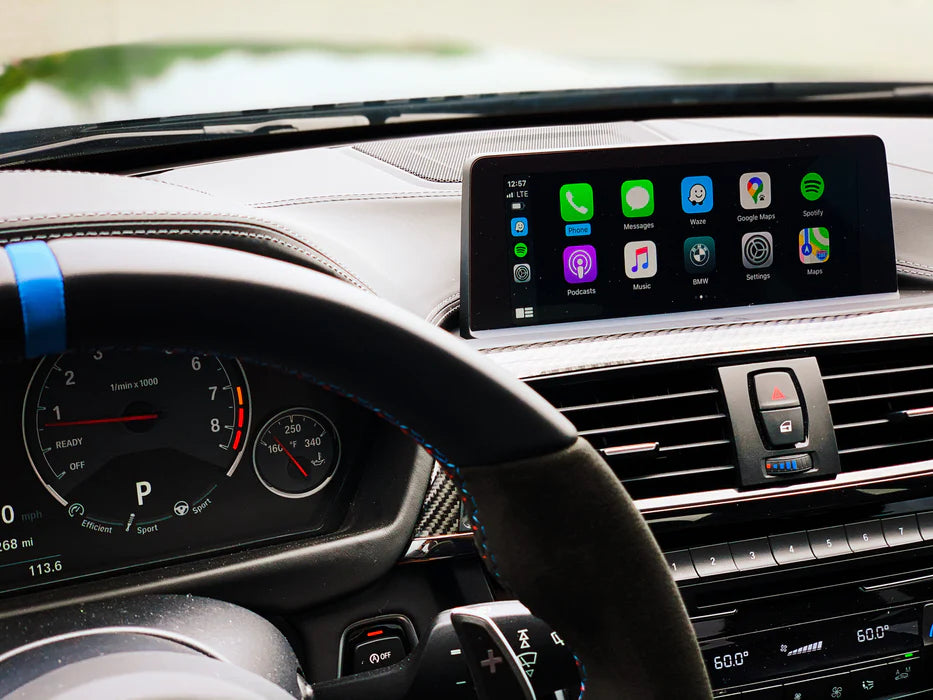 BMW NBT EVO IDrive 4 to IDrive 6 with Apple CarPlay